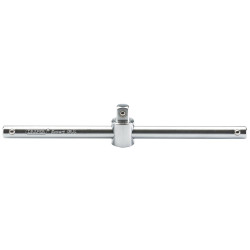 Draper Expert 16790 1/2" Sq. Dr. Satin Chrome Sliding T Bar