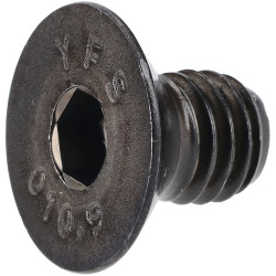 R-TECH 337426 M8 X 12 Hex Socket Countersunk Screws Steel Black - Pack Of 50