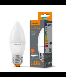 Żarówka LED VIDEX E27 C37 7W WW