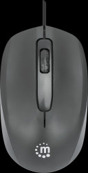 190190 Maus (Mouse), Kabel, USB, schwarz