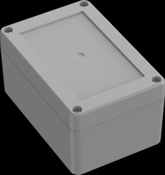 6U07120806017 Industrial housing, 120 x 80 x 60.2mm, IP65, light gray