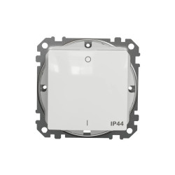 Łącznik 2-biegunowy IP44, biały, Sedna Design i Elements SDD211102