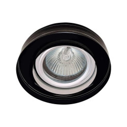 Oprawa oczkowa okrągła BLACK HIGH PEARL-R GU5,3 50W GXPO035 GREENLUX