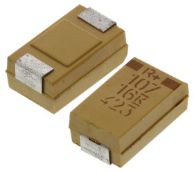 Kondensator tantalowy 100μF 16V dc D SMD ±10