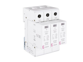 Ogranicznik przepięć PV DC Typ 2 (C) 1500V 3P 20kA 4,8kV ETITEC S C-PV 1500/20 Y 002445313 ETI