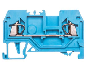 Złączka szynowa 2-przewodowa 1,5mm2 niebieska 279-904