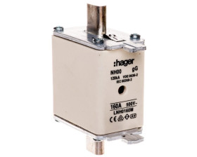 Wkładka bezpiecznikowa NH00 160A 500V gG LNH0160M