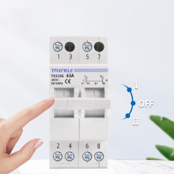 Modułowy przełącznik zasilania (MTS) I-0-II 2P 63A