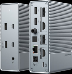 HDG215-EU Port replicator/docking station, Thunderbolt, 15 ports