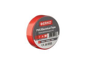 Taśma izolacyjna 15/10 CZERWONA 10 szt. TPVC_15-10-CZERWONA/1 ERKO