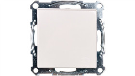 Merten System M Gniazdo Pojedyncze Schuko 16A Ip20 Z Klapką Biel Polarna...