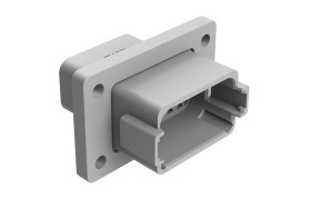 Złącze samochodowe 12-pinowe Amphenol Industrial 2-rzędowe Żeński 13A AT Montaż na panelu Złącze samochodowe