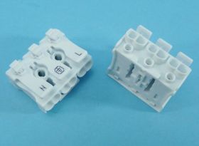 KOSTKA SAMOZAC.3-PIN 16A/450V BIAŁA