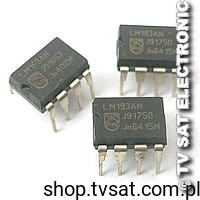 IC Komparator Dual -55/+125'C LM193AN DIP8 PHILIPS