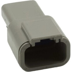 Socket housing, for rectangular miniature plug, PX0011P03GY