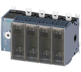 Rozłącznik z bezpiecznikami 4 +250A NH0, NH1 SENTRON Siemens 3KF