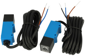 Czujnik; fotoelektryczny; G20-T5NH; NPN; NO/NC; bariera (nadajnik-odbiornik); 5m; 10÷30V; DC; 200mA; prostopadłościenny; 20x20mm