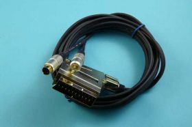 WT.SCART-&gt;WT.SVHS+WT.JACK 3,5mm/ 2,5mb
