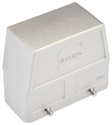 Wzmocnione złącze zasilania HARTING Montaż na panelu rozmiar 16B Wpust boczny rozmiar gwintu M40