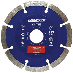 EdgePoint EDGDBGP7115 GP7115 General-Purpose Diamond Blade 115mm