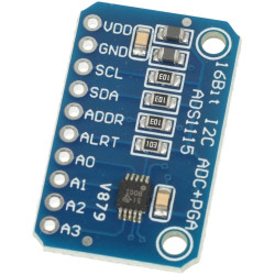 Przetwornik ADC 16-bit 4 kanały ADS1115