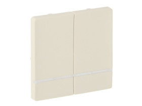 MyHome Plakietka sterownika podwójne RF Zigbe kremowa 754779 LEGRAND