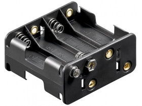 8x koszyk na baterie Przycisk