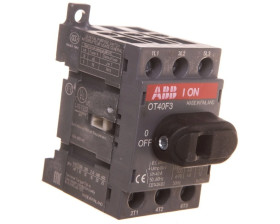 Rozłącznik izolacyjny 3P 40A z napędem bezpośrednim OT40F3 1SCA104902R1001