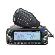 ZASTONE MD9000 DMR Cyfrowa Radiotelefon Mobilny 50W Dual Band VHF UHF GPS Szyfrowanie AES256 APRS IPX2 Kompaktowy Transceiver Po