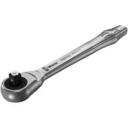 Wera 05004003001 8003 A Zyklop Metal Ratchet With Push-Through Square 1/4&quot; Drive