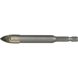 Heller 50091 CeramicMaster Drill Bit 3mm 75mm for Tile &amp; Glass 1piece