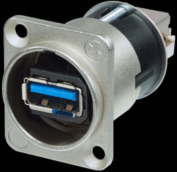 NAUSB3 USB3.0 adapter (type A and B),Nickel