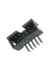 LPH10RA - Gniazdo IDC męskie kątowe do druku 10pin
