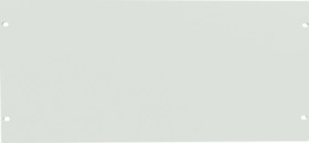 Blind plate, aluminum, (H) 222 mm, 5 U, light gray, PBPA19008LG2