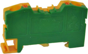 Złączka uniwersalna sprężynowa, uziemiająca OPK-T 10mm2, żółto-zielona, T0-1200-1020300