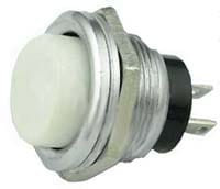 MS1113-W Przełacznik typu push on (biały) otwór M16 reset n. otwarty (NO)