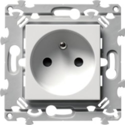 Gniazdo wtykowe Francuski 2-biegunowy natynkowe Hager 16A