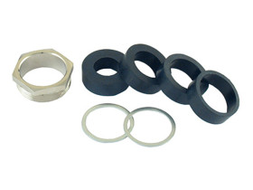 Dławnica kablowa gwint M25 mosiężna min. średnica kabla 8mm max. średnica kabla 17mm IP66