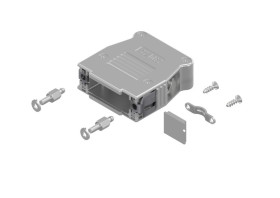 Złącze D-Sub Proste Montaż na kablu