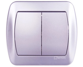 Simon Akord Łącznik świecznikowy aluminium metalizowane AW5L/26