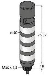 Sygnalizator łączony Turck TL50HBGYRAOS