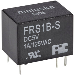 FiC FRS1B-S-DC12 PCB Relay 12V DC 1A 1 Change-Over RT III Monostable