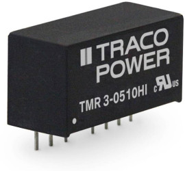 TracoPower TMR 3-4811HI Przetwornica DC/DC, do PCB 48 V/DC 5 V/DC 600 mA 3 W Ilość wyjść: 1 x Content 1 szt.