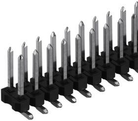 Listwa pinowa SMD Fischer Elektronik SL LP 6 SMD 051/ 40/Z, RM 2,54 mm, 2 x 20 pin, 3 A