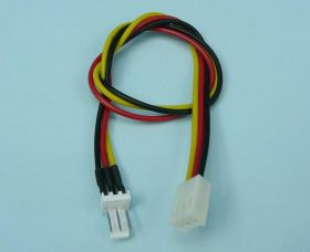 KABEL 3-PIN M-&gt;3-PIN F FAN ADAPTER