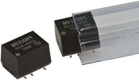 Przetwornica DC-DC, 2W, Uwe 4,5 → 5,5 V DC, Uwy 15V dc, Iwy 133mA, Recom