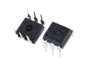 Transoptor 4N26 z tranzystorem 1-kanałowy DC 20 % PDIP 6 Vishay