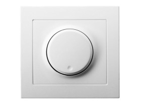 KIER Ściemniacz uniwersalny + LED funkcja wyłącznika czasowy i "time to bed" biały ŁP-8WL2/00 OSPEL