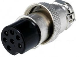 MIC327 WTYK MIKROF.ZENSKI 7PIN NA PRZEWO