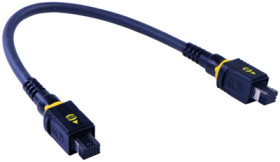 Connection cable, 0.5 m, push pull straight to push pull straight, 0.129 mm², AWG 26-7, 09483535848005